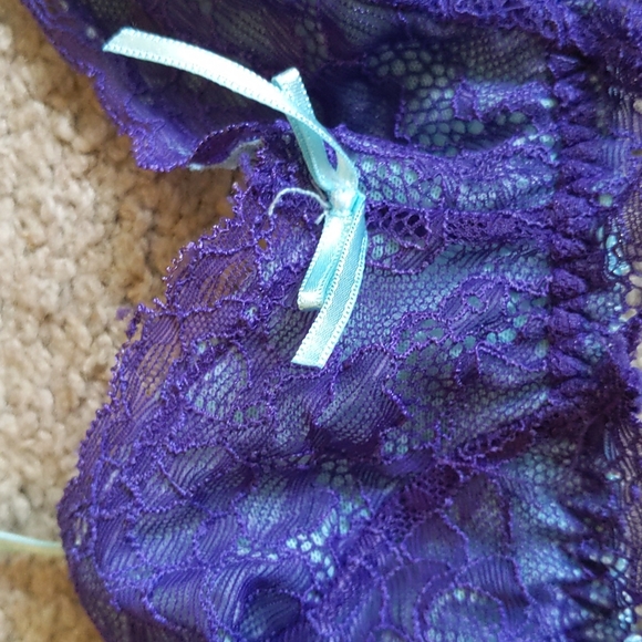 Purple and Blue Bralette - Picture 2 of 5